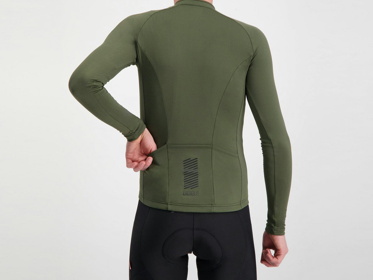 BBB Cycling Transition Jersey Olive Green