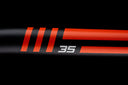 DEITY - Alloy Handlebar Highside 800 35mm x 50mm - Red – view 2