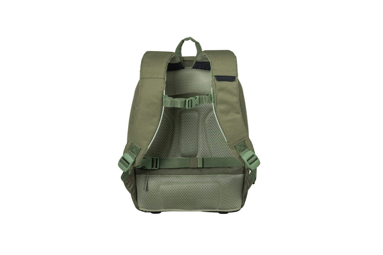 Basil B-Safe Commuter Backpack Dames Nordlicht Green