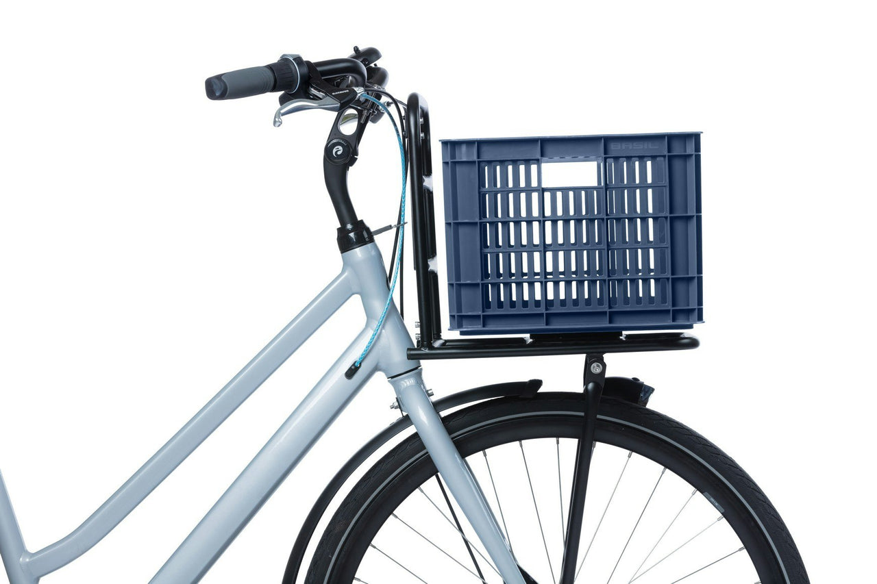 Basil Bicycle Crate Medium 29.5L Bluestone