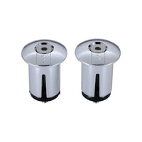 Thumbnail for BBB Cycling End Caps Screwon Chrome (2Pcs)