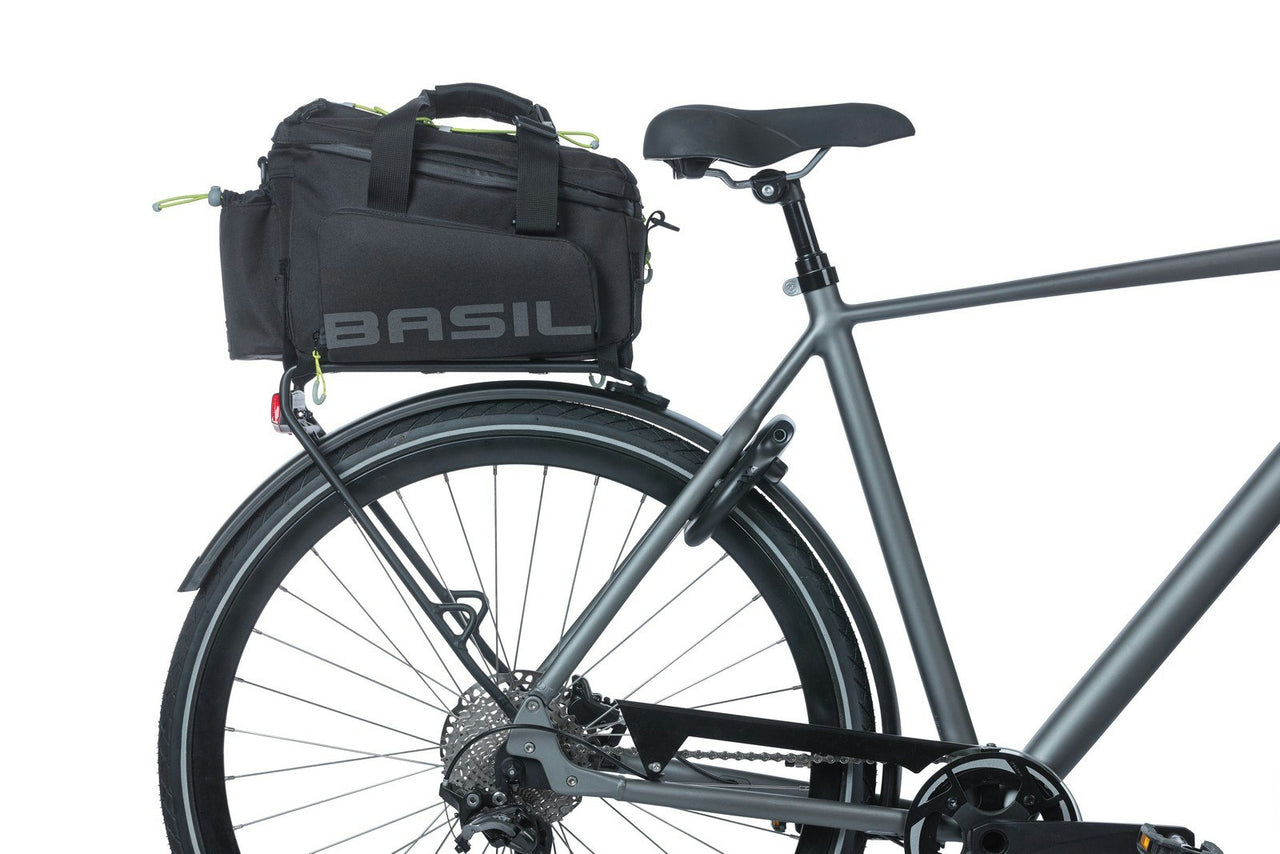 Basil Miles Trunkbag XL Pro 9-36 Litres Black/Lime