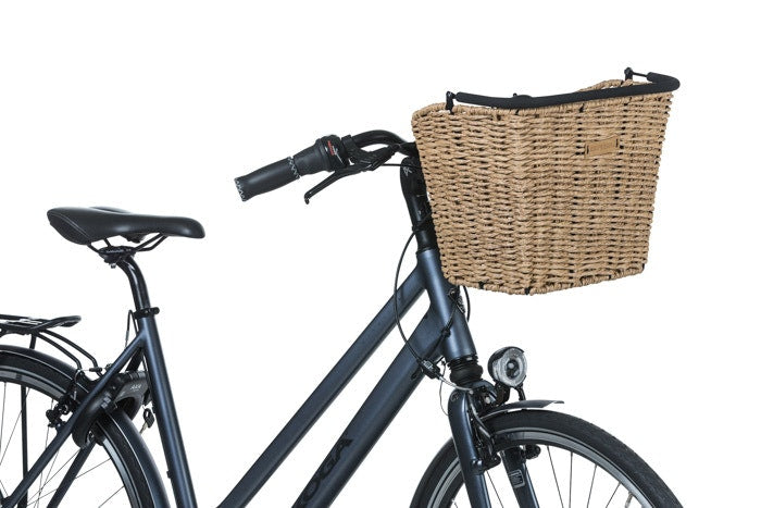 Basil Bremen Rattan Look Bicycle Front Basket Brown