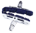 BBB CYCLING Airco MTB Brake Shoes - White w/ Blue HP (2 Pairs)