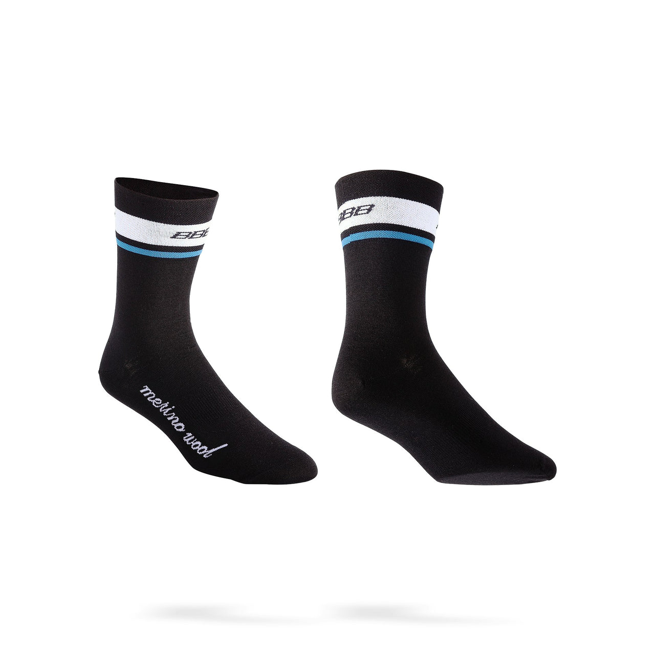 BBB Cycling MerinoFeet Socks 35-38 Euro Black