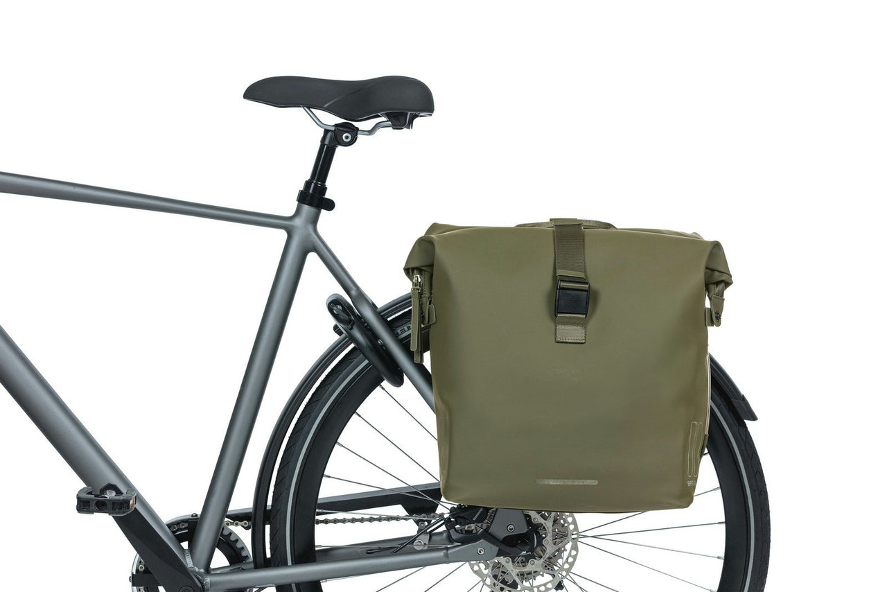 Basil SoHo Double Bag Nordlicht Moss Green 41L