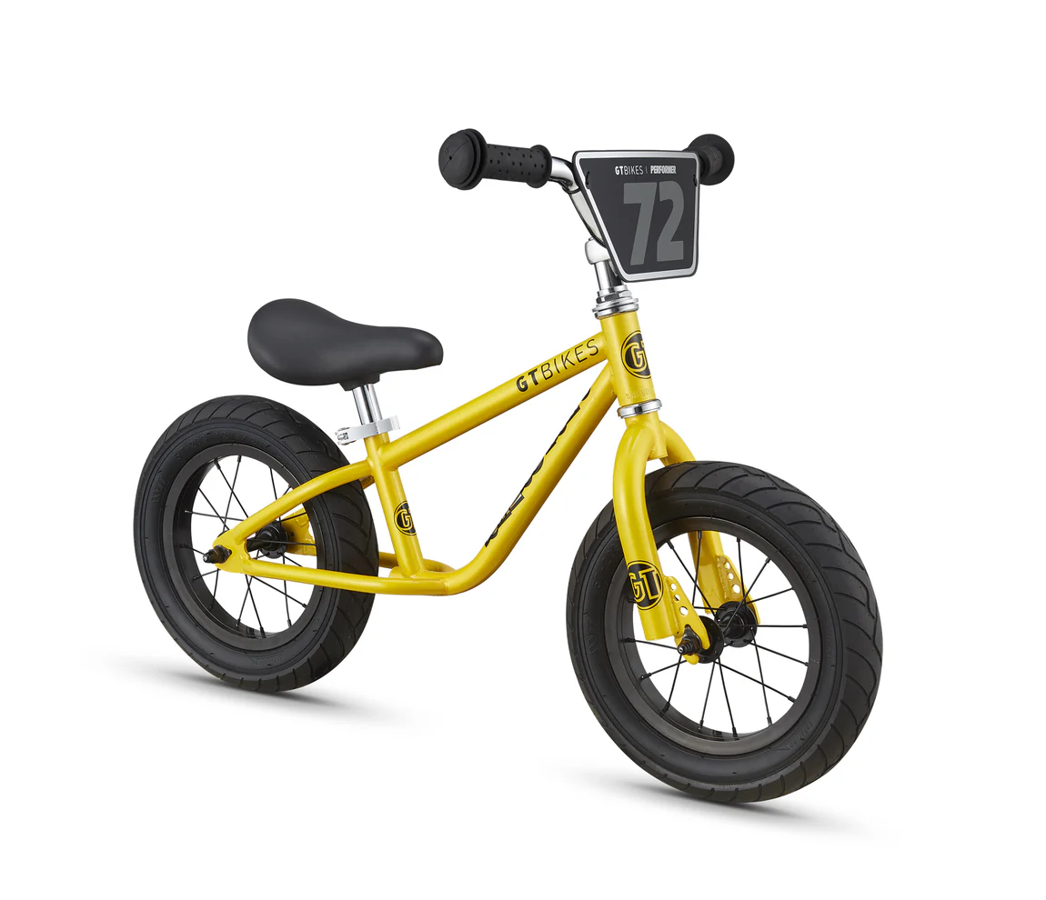 GT 12 U Performer Balance Bike - Yellow