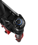 RockShox BoXXer Ultimate D2 29in 200mm Electric Red fork - compression control detail