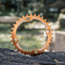FUNN - Solo Narrow Wide Chainring - 30T 104mm BCD Black