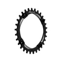 FUNN - Solo Narrow Wide Chainring - 30T 104mm BCD Black
