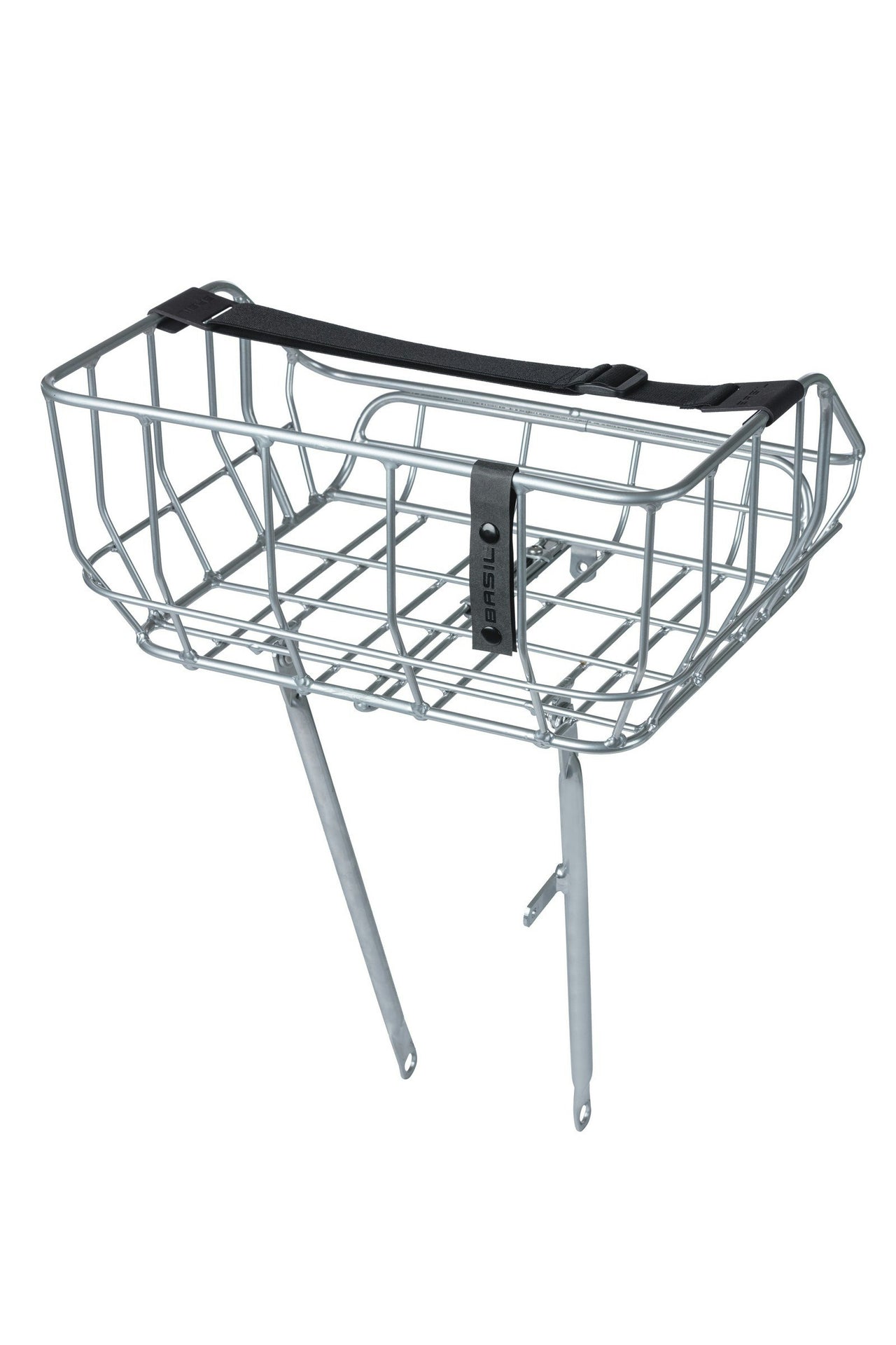 Basil Portland Bicycle Front Basket 25 Litres Chrome