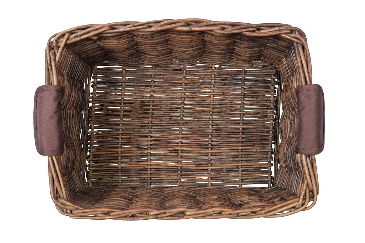 Basil Dorset M Wicker Rear Basket