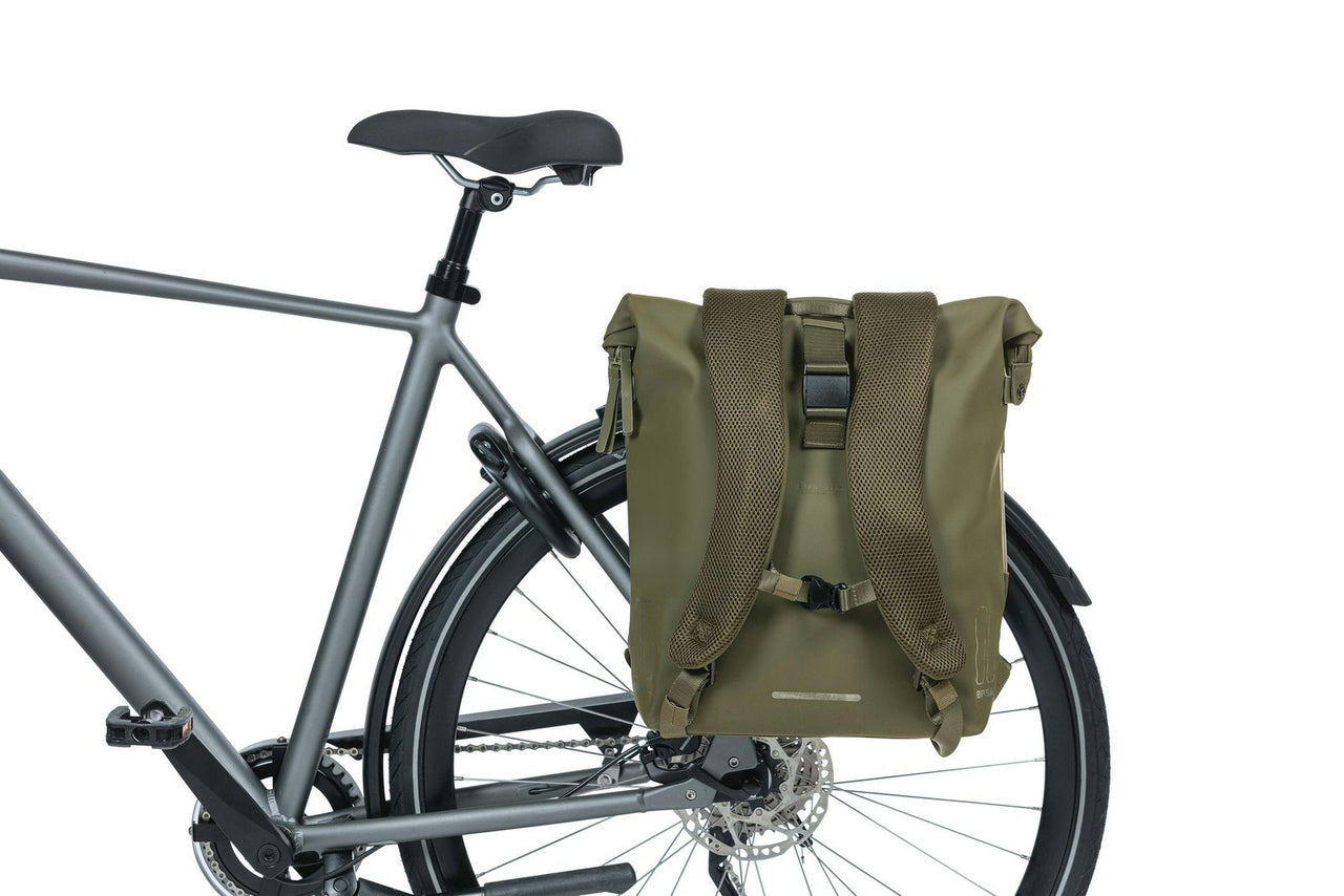 Basil SoHo Backpack Moss Green 17L