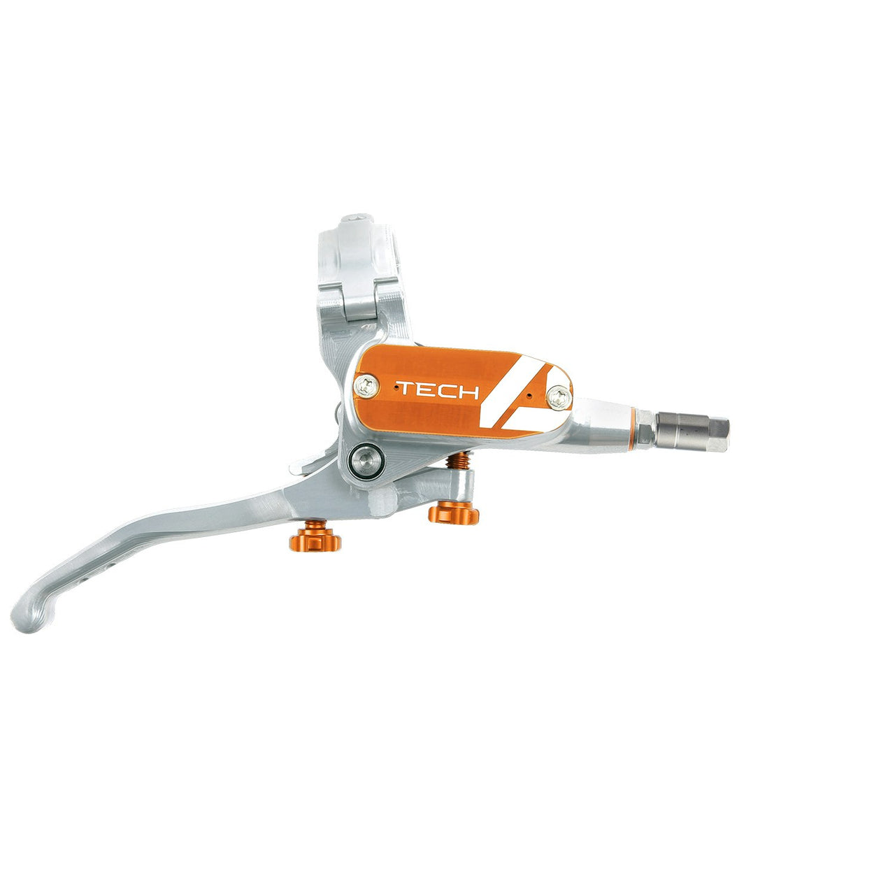 Hope Tech 4 Master Cylinder Complete Right Hand Silver/Orange