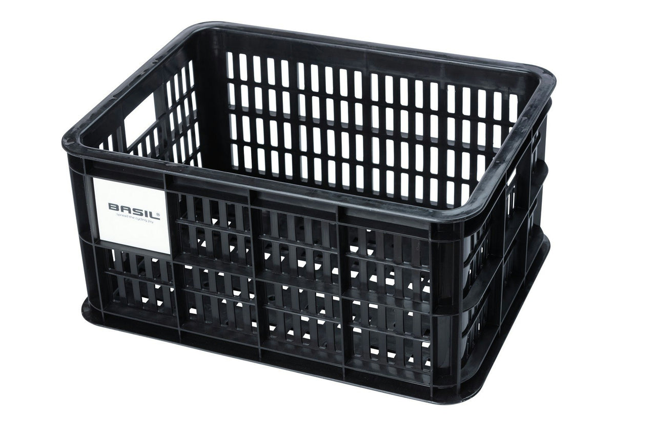 Basil Bicycle Crate Small 17.5L Black