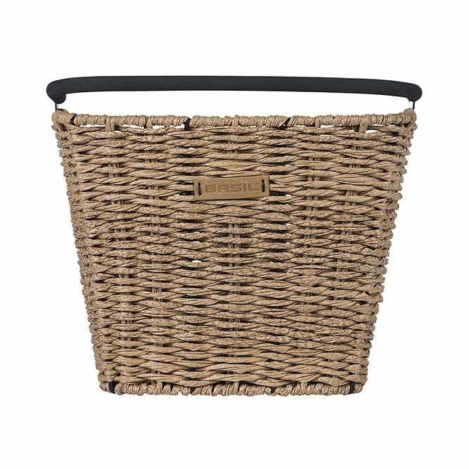 Basil Bremen Rattan Look Bicycle Front Basket Brown