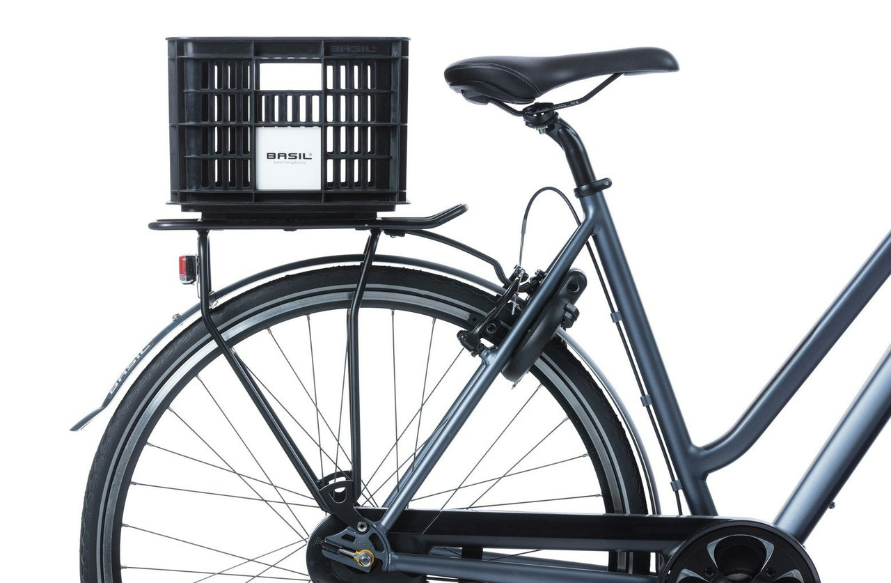 Basil Bicycle Crate Small 17.5L Black