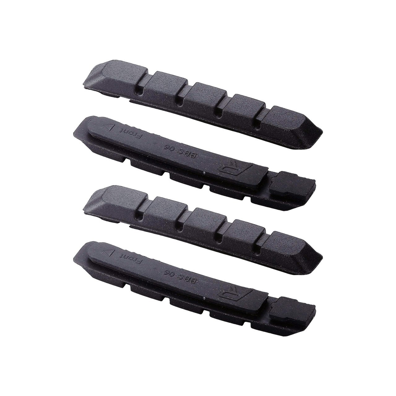 BBB Cycling V-Stop Brake Inserts Black (2 Pairs) BBS-06BK