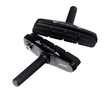 BBB Cycling CROSS STOP BRAKE SHOES - BLACK (2 Pairs)