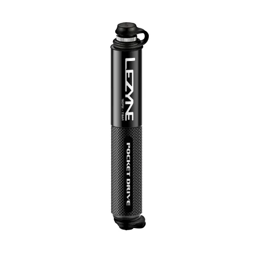 LEZYNE POCKET DRIVE 160psi ABS Flex Hose Black CNC 140mm long