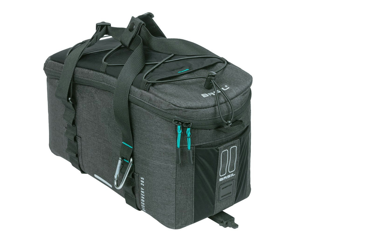 Basil Discovery 365D Trunkbag M MIK 9 Litres Black