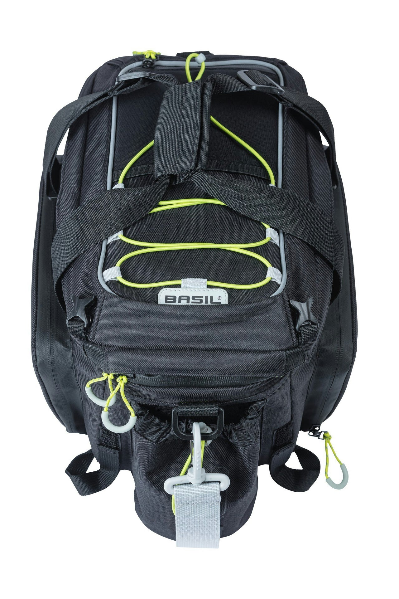 Basil Miles Trunkbag XL Pro 9-36 Litres Black/Lime