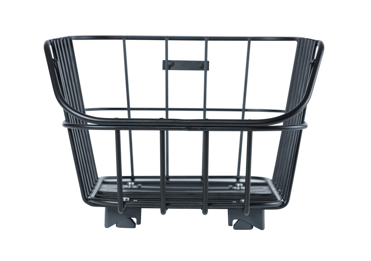 Basil Cento Alu Rear Basket WSL Black