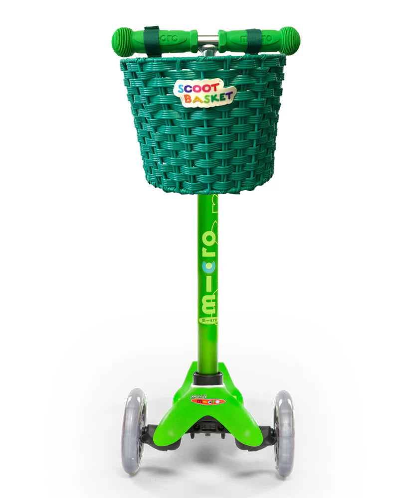 Micro Scoot Basket Green