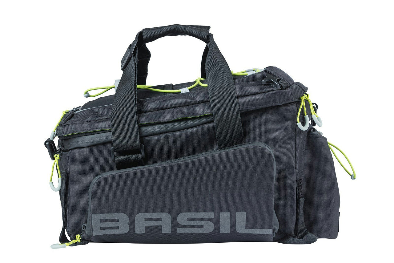 Basil Miles Trunkbag XL Pro 9-36 Litres Black/Lime