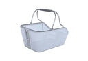 BASIL Cento Tech Fibre Basket Nordlicht MIK Blue Silver