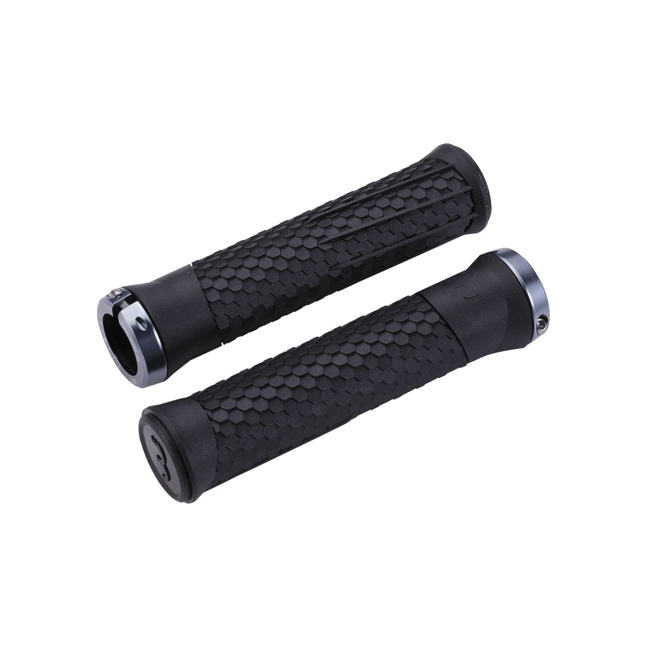 BBB Cycling Python Grips 142mm Black/Lockring Dark Grey