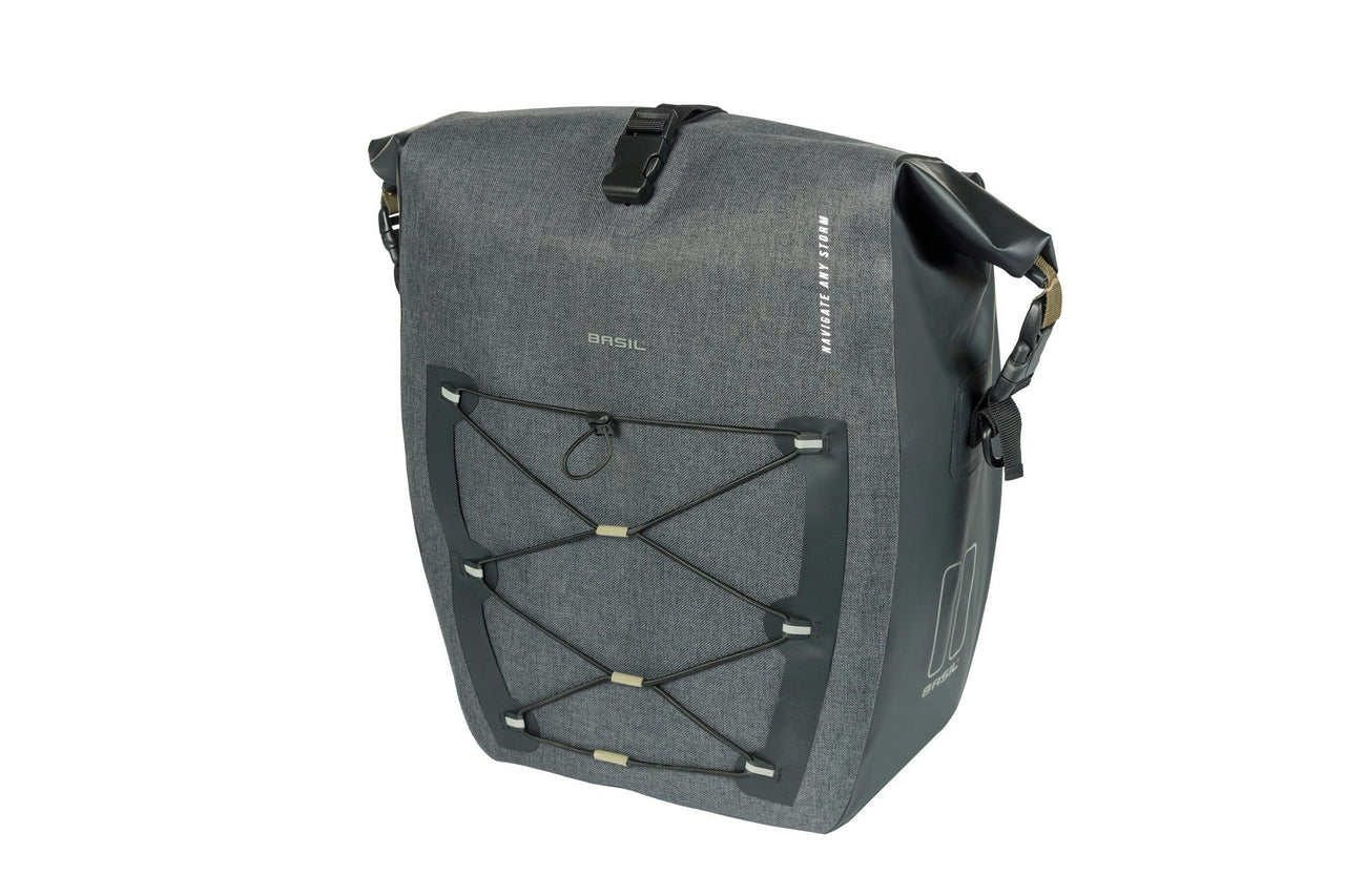 Basil Navigator Storm MIK STUDS (Side) Pannier Bag Large