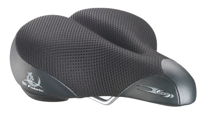 BBB Cycling BreathShape Saddle Black Wide