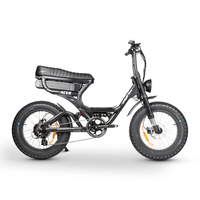 Thumbnail for Ampd Bros ACE-S Pro Dual Suspension Electric Bike - Matte Black