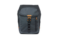 Thumbnail for Basil Miles Tarpaulin Backpack Black Orange 17L