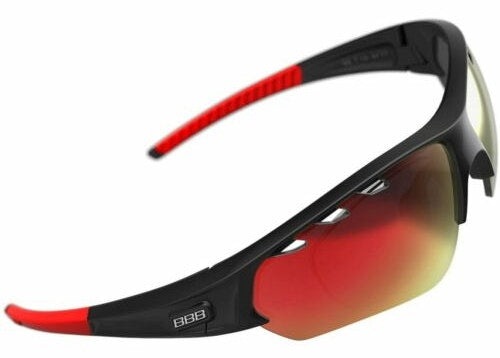 BBB Cycling Select Optic Sportglasses Matt Black Red