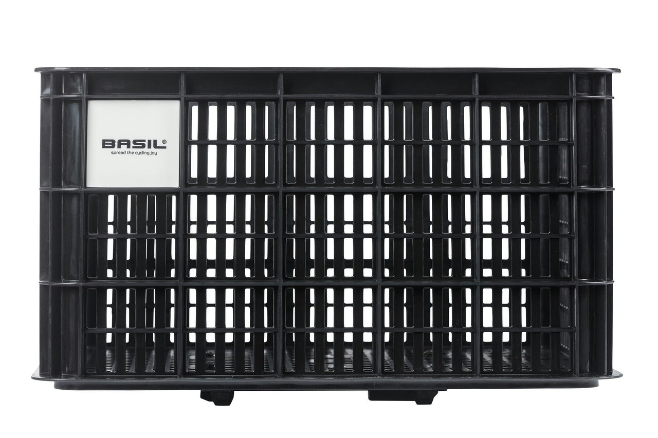 Basil Bicycle Crate MIK Large 40L Black