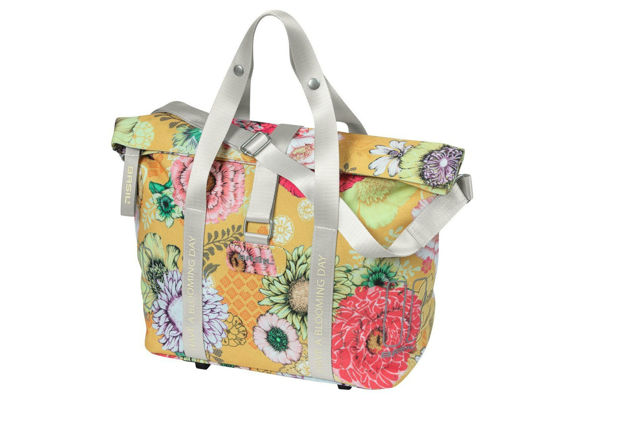 Basil Bloom Field Bicycle Handbag MIK 8-11L Front/Rear Yellow