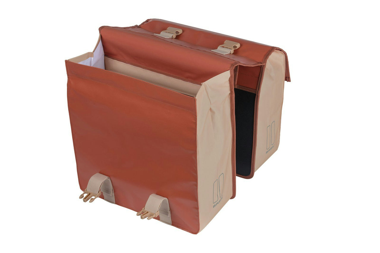 Basil Urban Load Double Pannier Bag 48-53 Litres Red