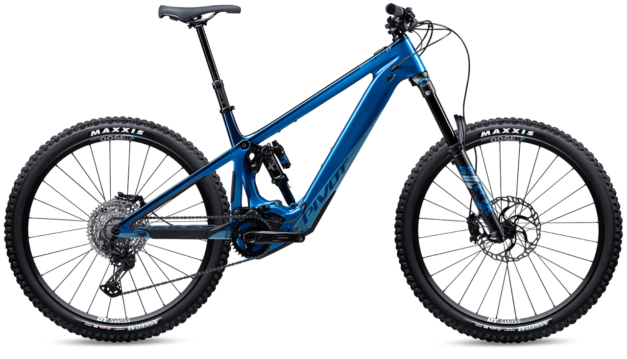 Pivot Shuttle LT eMTB-Ride SLX/XT Build-Medium-Bass Boat Blue-DEMO