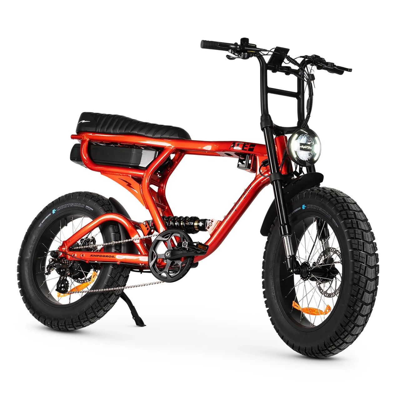 Ampd Bros ACE-X Pro Dual Sus E-Bike - Metallic Red