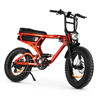 Thumbnail for Ampd Bros ACE-X Pro Dual Sus E-Bike - Metallic Red