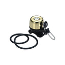 BBB CYCLING Bell Noisey Brass Gold W/Silver Rivet