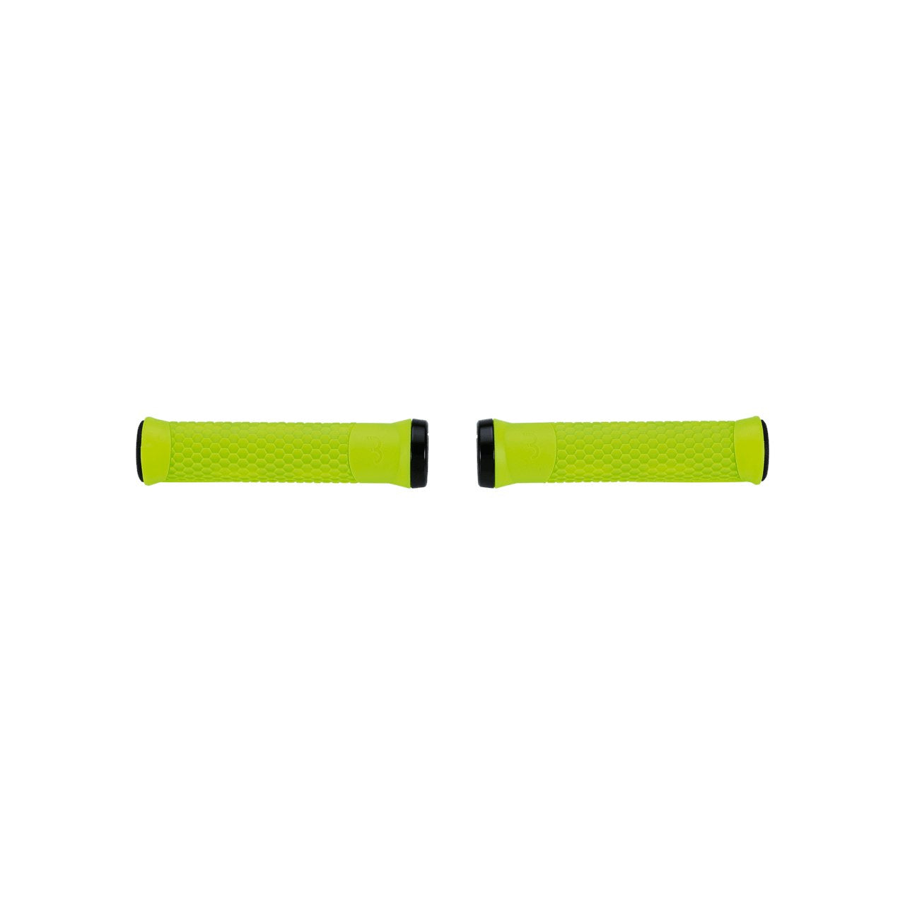 BBB Cycling Python Grips 142mm Neon Yellow/Lockring Black