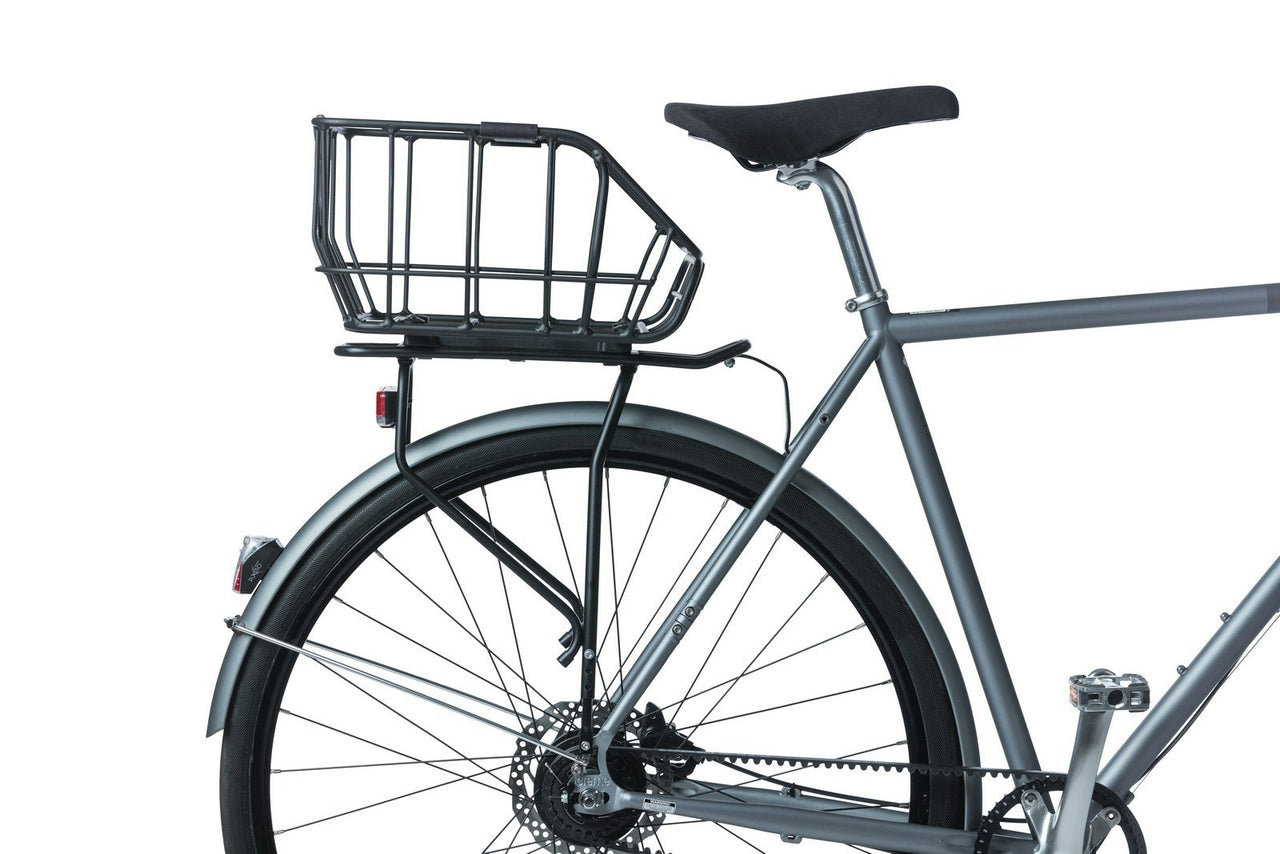 Basil Portland Rear Bicycle Basket MIK 25 Litres Black