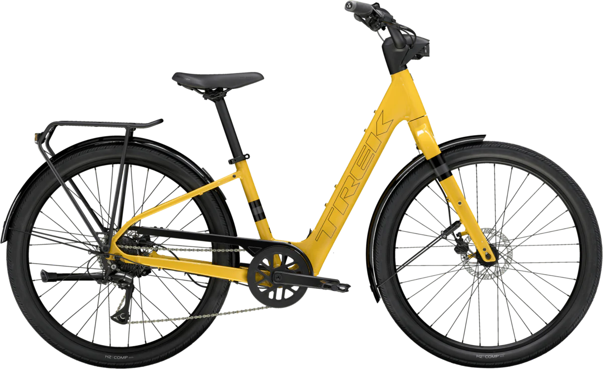 TREK VERVE+ 1 LT LOWSTEP BAJA YELLOW