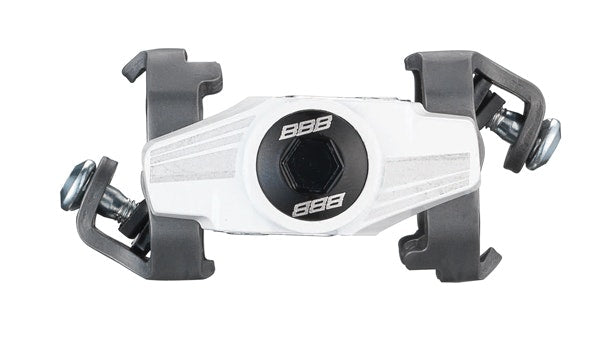 BBB Cycling Clipless ForceMount White Crmo Axle