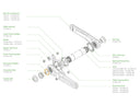 HOPE Evo Crankset - Extraction Washer