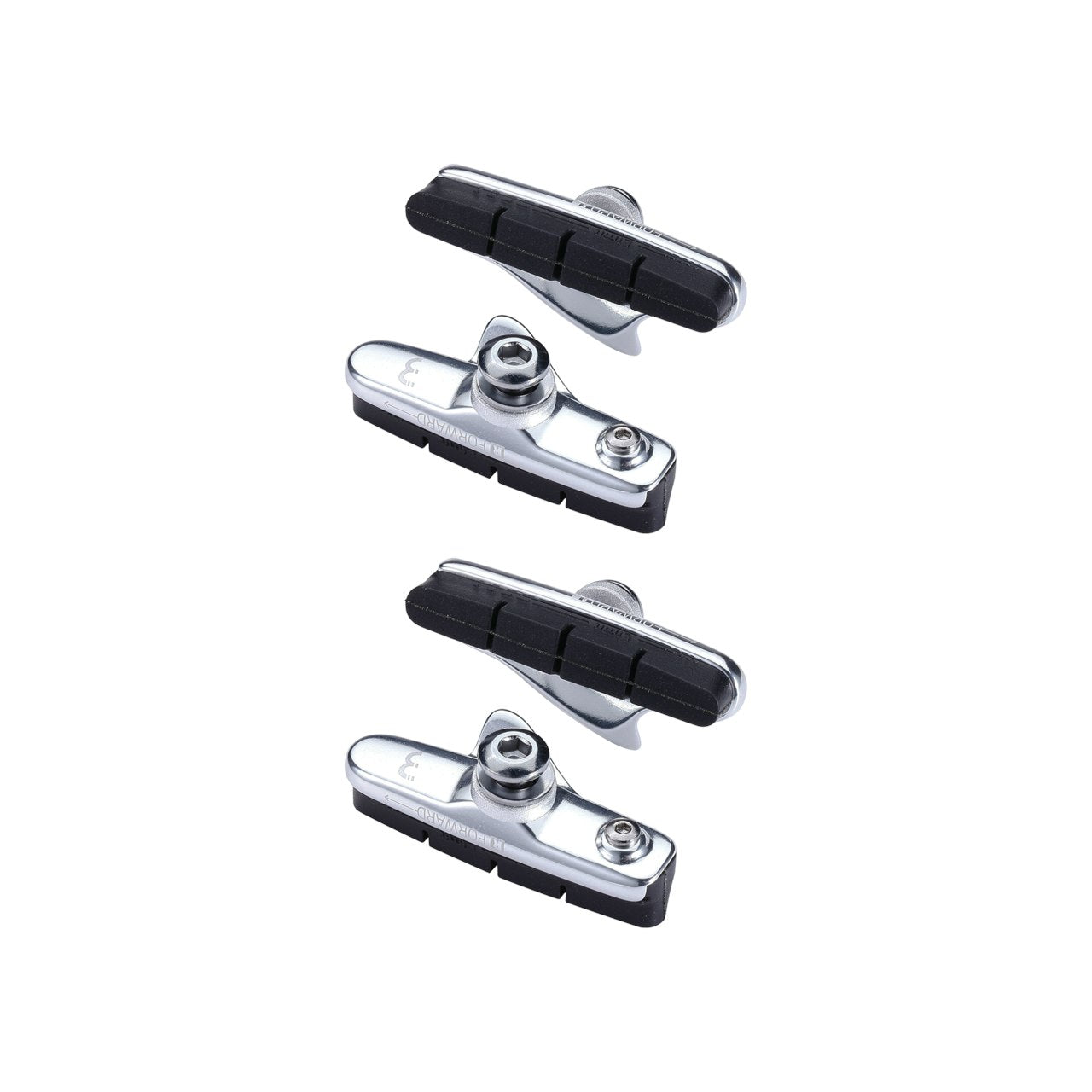 BBB Cycling RoadStop Brake Pads Campagnolo Silver (2 Pairs)