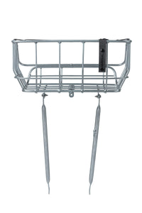 Thumbnail for Basil Portland Bicycle Front Basket 25 Litres Chrome